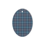 Earl Of St Andrews Tartan Oval Ornaments, Christmas Tree Ornament, Plaid Christmas Ornaments, Ceramic Oval Christmas Tree Decoration, Tartan Oval Ornaments, Christmas Tree Ornament, Plaid Christmas Ornaments, Ceramic Oval Christmas Tree Decoration