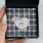 Rising Phoenix Necklace - Valentine Necklace Clan Gordon Dress Modern Tartan Gift for Girlfriend, Gift for My Wife Rising Phoenix Necklace