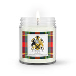 Soy Wax Candle - Buffalo Plaid Candle Christie Family Crest Tartan Plaid Soy Wax Candle, oil candle, candle handmade, wax candle, soy wax, nature wax, natural soy wax, natural soy candles, natural candle