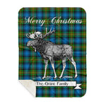 Scotstee Shop Plaid Tartan Blanket With Moose Clan Grant Hunting Plaid Blanket, plaid blanket australia,plaid blanket canada,plaid christmas blanket,plaid fleece sherpa blanket,plaid sherpa blanket canada,plaid sherpa blanket lipstick,plaid sherpa blanket pink,plaid sherpa blanket queen