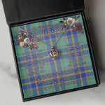 To My Beautiful Soulmate Necklace In Your Eyes I Have Found My Home Clan US Marine Tartan Crown Pendant Necklace