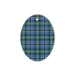 Weir Ancient Tartan Oval Ornaments, Christmas Tree Ornament, Plaid Christmas Ornaments, Ceramic Oval Christmas Tree Decoration, Tartan Oval Ornaments, Christmas Tree Ornament, Plaid Christmas Ornaments, Ceramic Oval Christmas Tree Decoration