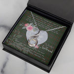Rising Phoenix Necklace - Valentine Necklace Clan Gayre Tartan Gift for Girlfriend, Gift for My Wife Rising Phoenix Necklace