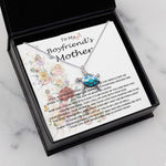 Opal Turtle Necklace - Mother-In-Law Necklace, To My Boyfriend's Mom Gift, Future Mother-In-Law Necklace