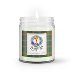 Soy Wax Candle - Buffalo Plaid Candle Clan Badge Chisholm Hunting Tartan Plaid Soy Wax Candle, oil candle, candle handmade, wax candle, soy wax, nature wax, natural soy wax, natural soy candles, natural candle