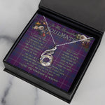 To My Beautiful Soulmate Necklace In Your Eyes I Have Found My Home Clan Pride Of Glencoe Tartan Rising Phoenix Necklace