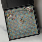 To My Beautiful Soulmate Necklace In Your Eyes I Have Found My Home Clan Balfour Tartan Crown Pendant Necklace