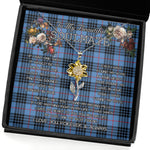 To My Beautiful Soulmate Sunflower Necklace In Your Eyes I Have Found My Home Clan MacKie Ancient Tartan Jewelry For Girlfriend, Tartan Sunflower Pendant Necklace, Scottish Tartan Jewelry, valentine necklace, necklace girlfriend, necklace for wife, cute necklaces for girlfriend, jewelry for girlfriend, to my soulmate necklace, to my future wife necklace
