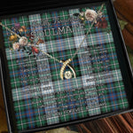 To My Beautiful Soulmate Necklace In Your Eyes I Have Found My Home Clan MacKenzie Dress Ancient Tartan Wishbone Dancing Necklace