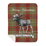 Scotstee Shop Plaid Tartan Blanket With Moose Clan MacGillivray Hunting Ancient Plaid Blanket, plaid blanket australia,plaid blanket canada,plaid christmas blanket,plaid fleece sherpa blanket,plaid sherpa blanket canada,plaid sherpa blanket lipstick,plaid sherpa blanket pink,plaid sherpa blanket queen