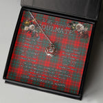 To My Beautiful Soulmate Necklace In Your Eyes I Have Found My Home Clan Cumming Tartan Crown Pendant Necklace
