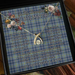 To My Beautiful Soulmate Necklace In Your Eyes I Have Found My Home Clan Boswell Tartan Wishbone Dancing Necklace