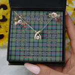 To My Beautiful Soulmate Necklace In Your Eyes I Have Found My Home Clan MacDonell Of Glengarry Ancient Tartan Wishbone Dancing Necklace
