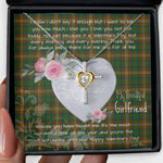 Gift For My Beautiful Girlfriend Necklace Valentine Necklace Clan Chisholm Hunting Tartan Cross Dancing Necklace Scottish Tartan Jewelry