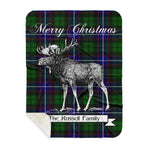 Scotstee Shop Plaid Tartan Blanket With Moose Clan Russell Plaid Blanket, plaid blanket australia,plaid blanket canada,plaid christmas blanket,plaid fleece sherpa blanket,plaid sherpa blanket canada,plaid sherpa blanket lipstick,plaid sherpa blanket pink,plaid sherpa blanket queen
