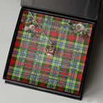 To My Beautiful Soulmate Necklace In Your Eyes I Have Found My Home Clan Dundee Tartan Crown Pendant Necklace