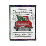 Tartan Blanket Vintage Red Truck with Christmas Tree Family Scottish Clan Lockhart Modern plaid blanket, red plaid blanket, buffalo plaid blanket, green plaid blanket, plaid fleece blanket, blue plaid blanket, red tartan blanket, tartan plaid blanket, black and white plaid blanket, , christmas plaid blanket, orange plaid blanket, tartan plaid throw blanket, pink plaid blanket, brown plaid blanket, buffalo check blanket
