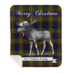 Scotstee Shop Plaid Tartan Blanket With Moose Clan Clelland Plaid Blanket, plaid blanket australia,plaid blanket canada,plaid christmas blanket,plaid fleece sherpa blanket,plaid sherpa blanket canada,plaid sherpa blanket lipstick,plaid sherpa blanket pink,plaid sherpa blanket queen