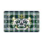 Doormat - Welcome Mat Scottish Forbes Dress Tartan Door Mat, Plaid Doormat