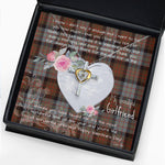 Gift For My Beautiful Girlfriend Necklace Valentine Necklace Clan Cameron Of Erracht Weathered Tartan Cross Dancing Necklace Scottish Tartan Jewelry