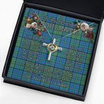 To My Beautiful Soulmate Necklace In Your Eyes I Have Found My Home Clan Lockhart Tartan Cross Dancing Necklace