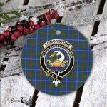 Edmonstone (of Duntreath) Scottish Clan Plaid Ornament Gift. Christmas Tree Ornament Edmonstone (of Duntreath) Clan Tartan Ornament Great Christmas Ornaments Gift - Scotstee Shop