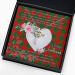 Gift For My Beautiful Girlfriend Necklace Valentine Necklace Clan Moncrieffe Tartan Cross Dancing Necklace Scottish Tartan Jewelry