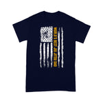 Scotstee Shop - Vintage American Flag World's Best Brazilian Jiu Jitsu Dad 4th Of July Shirt