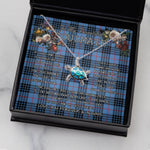 Sea Turtle Necklace To My Beautiful Soulmate Necklace In Your Eyes I Have Found My Home Clan MacKay Blue Tartan Blue Turtle Necklace