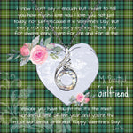 Rising Phoenix Necklace - Valentine Necklace Clan Allan Tartan Gift for Girlfriend, Gift for My Wife Rising Phoenix Necklace