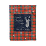 Scotstee Shop Tartan Plaid Christmas Fleece Blankets Clan Sinclair Ancient Plaid Blanket