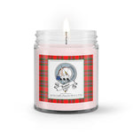 Soy Wax Candle - Buffalo Plaid Candle Clan Badge Butter Tartan Plaid Soy Wax Candle, oil candle, candle handmade, wax candle, soy wax, nature wax, natural soy wax, natural soy candles, natural candle