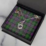 To My Beautiful Soulmate Necklace In Your Eyes I Have Found My Home Clan Selkirkt Tartan Rising Phoenix Necklace