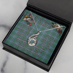 To My Beautiful Soulmate Necklace In Your Eyes I Have Found My Home Clan Irvine Tartan Rising Phoenix Necklace