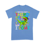 Watch Out Third Grade Here I Come Dinosaurs Back To School Shirt Back To School Gift Dinosaur Birthday Boy Shirt - Scotstee Shop