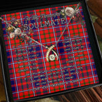 To My Beautiful Soulmate Necklace In Your Eyes I Have Found My Home Clan Cameron Of Lochiel Modern Tartan Wishbone Dancing Necklace