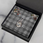 To My Beautiful Soulmate Necklace In Your Eyes I Have Found My Home Clan Douglas Grey Modern Tartan Rising Phoenix Necklace