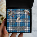 To My Beautiful Soulmate Necklace In Your Eyes I Have Found My Home Clan Roberton Tartan Forever Love Necklace