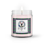 Soy Wax Candle - Buffalo Plaid Candle Clan Badge Calder Tartan Plaid Soy Wax Candle, oil candle, candle handmade, wax candle, soy wax, nature wax, natural soy wax, natural soy candles, natural candle