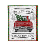 Tartan Blanket Vintage Red Truck with Christmas Tree Family Scottish Clan Kinninmont plaid blanket, red plaid blanket, buffalo plaid blanket, green plaid blanket, plaid fleece blanket, blue plaid blanket, red tartan blanket, tartan plaid blanket, black and white plaid blanket, , christmas plaid blanket, orange plaid blanket, tartan plaid throw blanket, pink plaid blanket, brown plaid blanket, buffalo check blanket