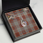To My Beautiful Soulmate Necklace In Your Eyes I Have Found My Home Clan Davidson Dress Dancers Tartan Rising Phoenix Necklace