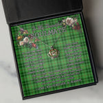 To My Beautiful Soulmate Necklace In Your Eyes I Have Found My Home Clan Boyle Tartan Crown Pendant Necklace
