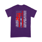 Scotstee Shop - Electric Cable Lineman Husband Father Dad Fathers Day Gift 4th Of July Shirt Lineman Shirts Power Lineman Tee Shirts