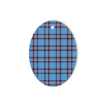 Elliot Ancient Tartan Oval Ornaments, Christmas Tree Ornament, Plaid Christmas Ornaments, Ceramic Oval Christmas Tree Decoration, Tartan Oval Ornaments, Christmas Tree Ornament, Plaid Christmas Ornaments, Ceramic Oval Christmas Tree Decoration
