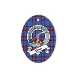 Elliot Scottish Clan Badge Plaid Ornament Gift. Christmas Tree Ornament Elliot Tartan Ornament,  ceramic ornament, personalized christmas ornaments, christmas tree ornaments, christmas door decorations, Plaid Ornament, Tartan Ceramic Ornament