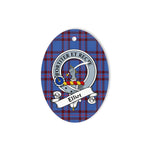 Elliot Scottish Clan Badge Plaid Ornament Gift. Christmas Tree Ornament Elliot Tartan Ornament,  ceramic ornament, personalized christmas ornaments, christmas tree ornaments, christmas door decorations, Plaid Ornament, Tartan Ceramic Ornament