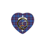 Elliot Scottish Clan Plaid Ornament Gift. Christmas Tree Ornament Elliot Christmas Ornament, Christmas Heart Ornament, Plaid Heart Ornament, Tartan Ornament, Tartan Heart Ornament