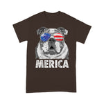 Scotstee Shop - English Bulldog 4th of July Merica Men Women USA Flag 4th Of July Shirt English Bulldog 4th of July Shirt English Bulldog Shirts