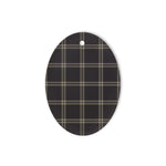 Eternity Tartan Oval Ornaments, Christmas Tree Ornament, Plaid Christmas Ornaments, Ceramic Oval Christmas Tree Decoration, Tartan Oval Ornaments, Christmas Tree Ornament, Plaid Christmas Ornaments, Ceramic Oval Christmas Tree Decoration