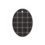 Eternity Tartan Oval Ornaments, Christmas Tree Ornament, Plaid Christmas Ornaments, Ceramic Oval Christmas Tree Decoration, Tartan Oval Ornaments, Christmas Tree Ornament, Plaid Christmas Ornaments, Ceramic Oval Christmas Tree Decoration